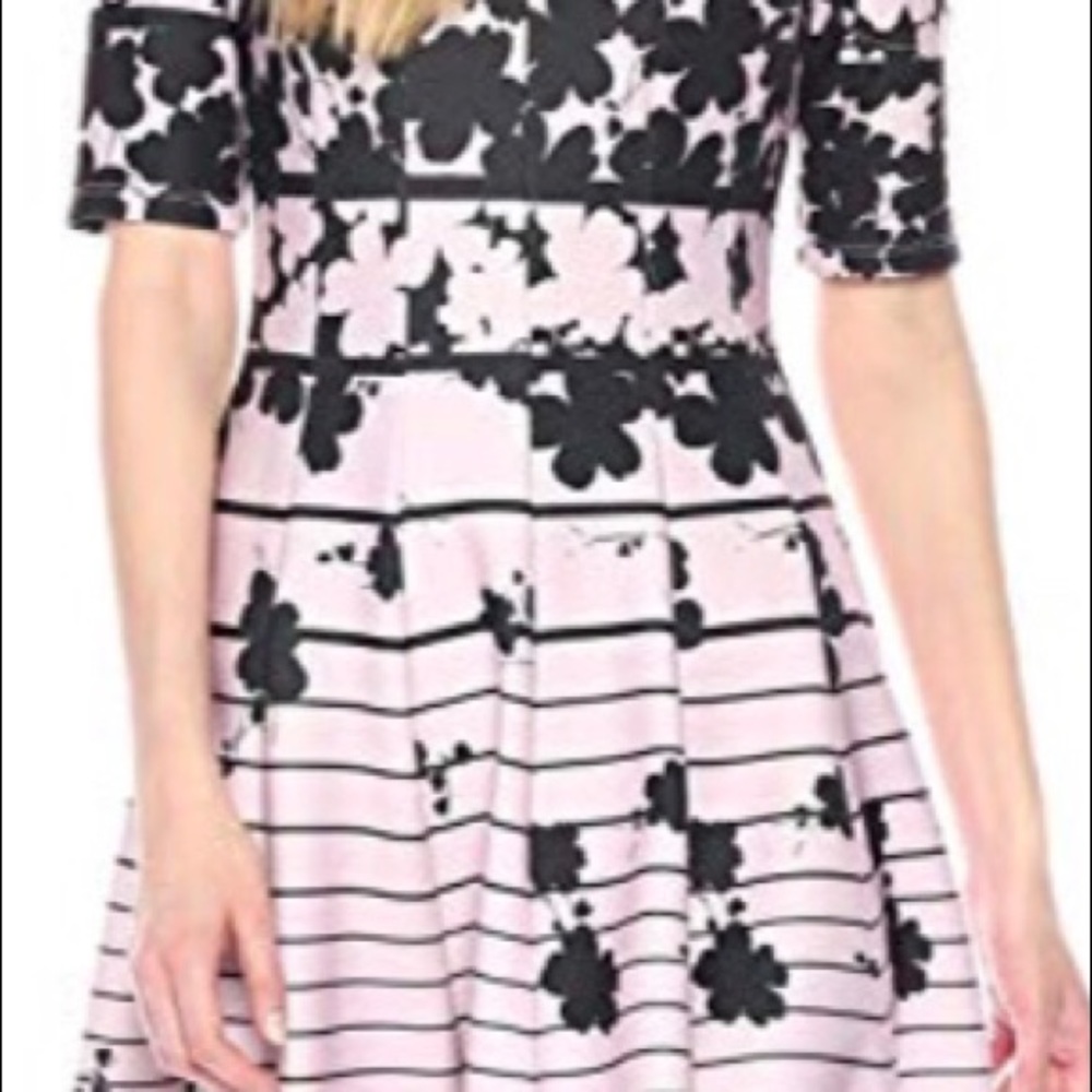 Julian Taylor black n white dress